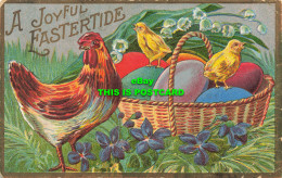 R596033 A Joyful Eastertide. No. 8179. Greeting Card - Mundo