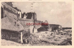 CPA SAINT MALO - REMPARTS - Saint Malo