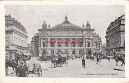 CPA PARIS - PLACE DE L'OPERA - Squares