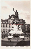 CPSM PARIS - PLACE DE LA REPUBLIQUE - Squares