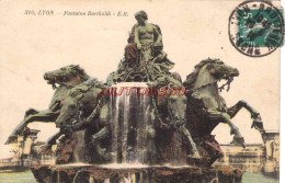 CPA LYON - FONTAINE BARTHOLDI - Altri & Non Classificati