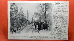 CPA (75) Exposition Universelle De Paris.1900. Le Trottoir Roulant Au Pont Des Invalides.  (7A.562) - Tentoonstellingen