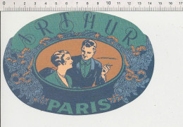Autocollant Sticker Publicité Arthur Paris ADH21/23 - Aufkleber