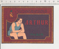 Autocollant Sticker Publicité Arthur Paris ADH21/23 - Adesivi