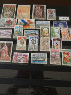 Lot Oblitérés 1973 - Used Stamps