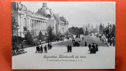 CPA (75) Exposition Universelle De Paris.1900. Le Petit Palais Et L'Avenue Nicolas II.   (7A.568) - Exhibitions