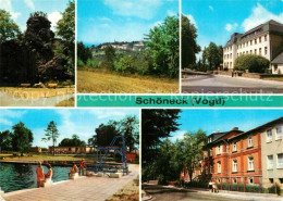 73606955 Schoeneck Vogtland Alter Soell Teilansicht Krankenhaus Schwimmbad Kinde - Other & Unclassified