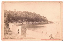 ANONYME - PHOTOGRAPHIE TIRAGE ALBUMINE - PIGEARD - PORNIC - COTE DE LA NOEVILLA - 1801-1900