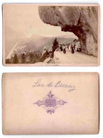 ANONYME - PHOTOGRAPHIE TIRAGE ALBUMINE - GARCIN - ROUTE DU BRUNIS - CIRCA 1880 - 1801-1900