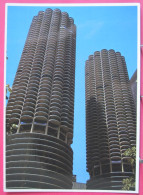 USA - Illinois - Chicago - Twin Towers Of Marina City - One Of The Most Photographed Buildings In Chicago - Chicago