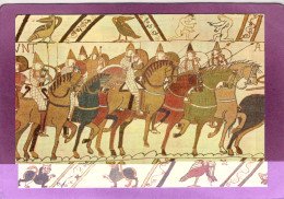 14 BAYEUX  TAPISSERIE DE LA REINE MATHILDE  La Cavalerie Normande S'ébranle - Sonstige & Ohne Zuordnung