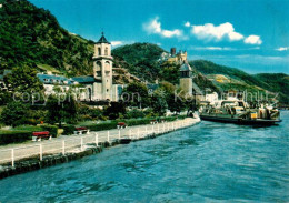 73606781 St Goarshausen Rheinpartie St Goarshausen - Loreley