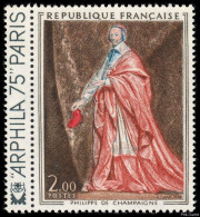 Timbre De 1974 ARPHILA 75 Cardinal De Richelieu Tableau De Philippe De Champaigne - N° 1766 Neuf - Nuovi