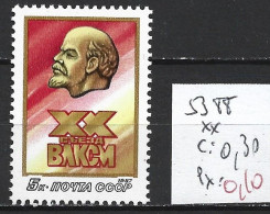 RUSSIE 5388 ** Côte 0.30 € - Nuovi