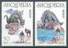 Albania, 1997, Europa CEPT, Myths & Legends - Albanie