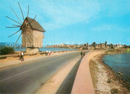 73606289 Nessebar Nessebyr Nessebre Stadtansicht Windmuehle  - Bulgarie