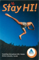 PUBLICITÉ - ADVERTISING - STAY HI - HOSTELLING INTERNATIOANL, BRITISH COLUMBIA. 2001 - - Publicité