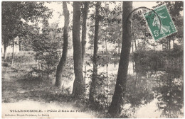 CPA DE VILLEMOMBLE  (SEINE SAINT-DENIS)  PIÈCE D'EAU DU PARC - Villemomble