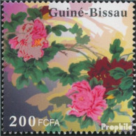 Guinea-Bissau 4081 (kompl. Ausgabe) Postfrisch 2009 Pfingstrosenblume - Guinée-Bissau