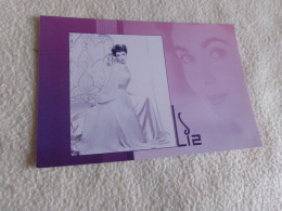 BELLE CARTE..."ELIZABETH TAYLOR".. - Femmes Célèbres