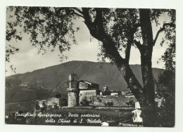 CASTIGLIONE GARFAGNANA - PARTE POSTERIORE DELLA CHIESA DI S.MICHELE   - VIAGGIATA FG - Lucca