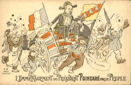 POLITIQUE - L'emménagement Du Président Poincaré Par Le Peuple - L 152294 - Personnages