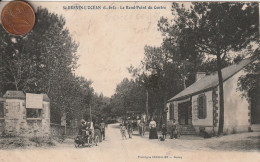 44 - Carte Postale Ancienne De  SAINT BREVIN L'OCEAN     Le Rond Point Du Centre - Saint-Brevin-l'Océan