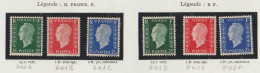 France N° 701A à 701F ** Marianne De Dulac - Unused Stamps