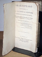 DUVAL Alexandre - SHAKESPEARE AMOUREUX OU LA PIECE A L'ETUDE, COMEDIE EN UN ACTE ET EN - 1801-1900