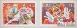 Irland 1434-1435 Paar (kompl.Ausg.) Postfrisch 2002 Zirkus - Neufs