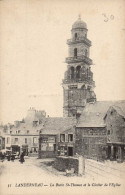 29, Cpa  LANDERNEAU , 31 , La Bute St Thomas Et Le Clocher De L'Eglise (12897.V24) - Landerneau