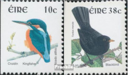 Irland 1399Dl-1400Dl (kompl.Ausg.) Postfrisch 2002 Einheimische Vögel - Ungebraucht