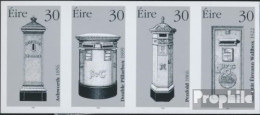 Irland 1092-1095S Viererstreifen (kompl.Ausg.) Schwarzdruck Postfrisch 1998 Briefkästen - Ongebruikt