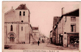 LUSSAC-les-CHÂTEAUX - Rue De La Poste (2) - Lussac Les Chateaux