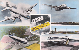 Le Bourget - Orly - L'Aeroport - Aitr France -  Caravelle -  Multivues    -  CPSM °J - Le Bourget