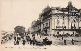 75 - PARIS _S28530_ La Gare D'Orléans Et Le Quai D'Orsay - Sonstige & Ohne Zuordnung