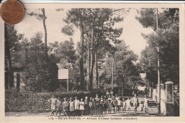 44 - Carte Postale Ancienne De  SAINT BREVIN LES PINS    Avenue D'Alsace    ( Passion Enfantine ) - Saint-Brevin-les-Pins