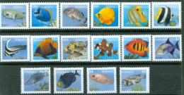 DOMINICA 1997 - Courante - Les Poissons- Format Réduit - 16 V. - Fische