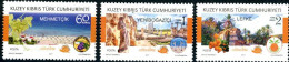 CHYPRE TURC 2017 - Villes Membres De Cittaslow - 3 V. - Unused Stamps