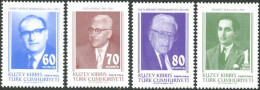 CHYPRE TURC 2013 - Personnes Au Service De Sociétés Locales - 4 V. - Unused Stamps