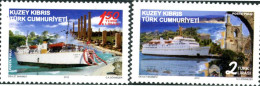 CHYPRE TURC 2010 - Paquebots Pour Passagers - 2 V. - Unused Stamps
