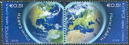 CHYPRE GREC 2009 - Planète Terre - 2 V. - Unused Stamps