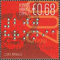 CHYPRE GREC 2009 - Louis Braille - 1 V. - Ongebruikt