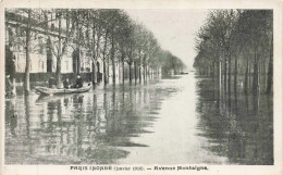 75 - PARIS _S28532_ Paris Inondé Janvier 1910 Avenue Montaigne - Sonstige & Ohne Zuordnung