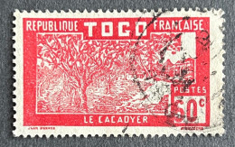 FRTG0145U - Agriculture - Cocoa Plantation - 60 C Used Stamp - French Togo - 1926 - Gebruikt