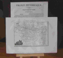- LA FRANCE PITTORESQUE - DEPARTEMENT DE L'AUDE CI DEVANT LANGUEDOC - 1801-1900