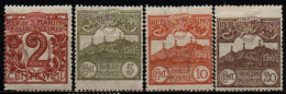 SAINT-MARIN 1921-2 * - Unused Stamps