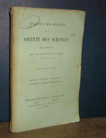 COLLECTIF - BULLETIN DES SEANCES DE LA SOCIETE DES SCIENCES DE NANCY - SERIE III - 1901-1940