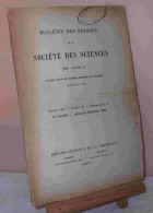 COLLECTIF - BULLETIN DES SEANCES DE LA SOCIETE DES SCIENCES DE NANCY - SERIE III - 1901-1940