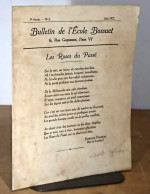 COLLECTIF   - BULLETIN DE L'ECOLE BOSSUET - 1901-1940
